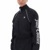 JUICY COUTURE BLACK LIGHTWEIGHT TRACK JACKET