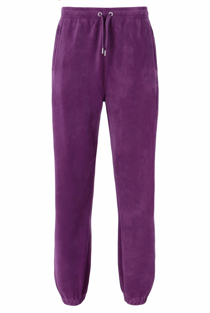 JUICY COUTURE TRACKSUITS PURPLE DIAMANTE VELOUR CUFFED BOTTOMS