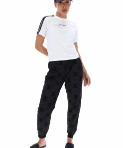 JUICY COUTURE TOPS WHITE TAPE GIRLFRIEND SPORTS TEE