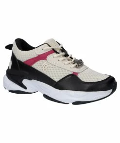JUICY COUTURE BLACK & FUCHSIA CHUNKY TRAINER FOOTWEAR