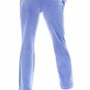JUICY COUTURE SPRING SUMMER '22 COLLECTION BAJA BLUE VELOUR DIAMANTE TRACKSUIT BOTTOM