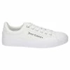 JUICY COUTURE WHITE CANVAS & PU TRAINER FOOTWEAR