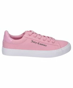 JUICY COUTURE ALMOND BLOSSOM CANVAS & PU TRAINER