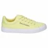 JUICY COUTURE YELLOW CANVAS & PU TRAINER FOOTWEAR