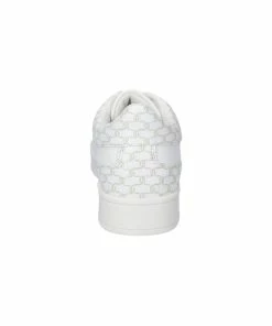 JUICY COUTURE WHITE/GREY LACE UP TRAINERS