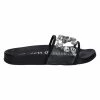 JUICY COUTURE BLACK SLIDERS
