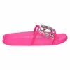 JUICY COUTURE PINK SLIDERS