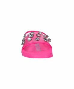 JUICY COUTURE PINK SLIDERS