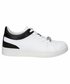 JUICY COUTURE WHITE & BLACK LACE UP TRAINER FOOTWEAR