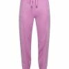 JUICY COUTURE ORCHID PINK CLASSIC VELOUR CUFFED JOGGER