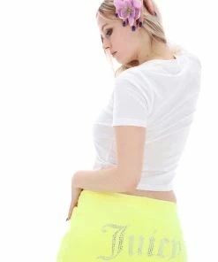 JUICY COUTURE SPRING SUMMER'22 COLLECTION WHITE ORGANIC TEE