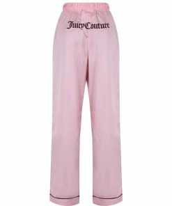 JUICY COUTURE ALMOND BLOSSOM SATIN PYJAMA TROUSERS
