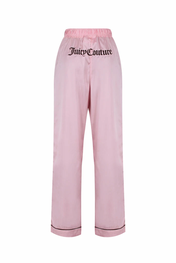 JUICY COUTURE ALMOND BLOSSOM SATIN PYJAMA TROUSERS