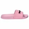 JUICY COUTURE ALMOND BLOSSOM EMBOSSED LOGO SLIDERS