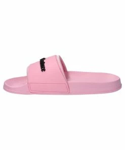 JUICY COUTURE ALMOND BLOSSOM EMBOSSED LOGO SLIDERS