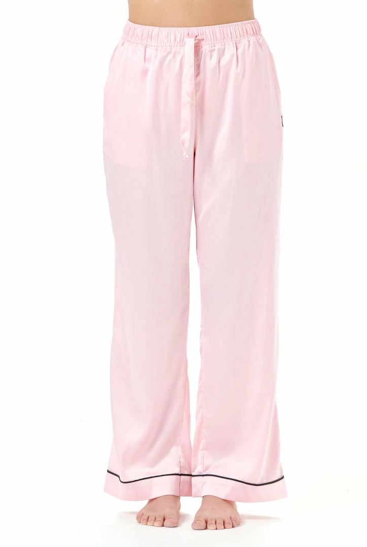 JUICY COUTURE ALMOND BLOSSOM SATIN PYJAMA TROUSERS