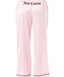 JUICY COUTURE ALMOND BLOSSOM SATIN PYJAMA TROUSERS