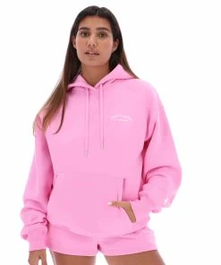 JUICY COUTURE NEW IN SACHET PINK RECYCLED FLEECE SHORT