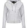 JUICY COUTURE GREY CLASSIC VELOUR ROBERTSON HOODIE TRACKSUITS