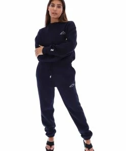 JUICY COUTURE NEW IN NIGHT SKY RECYCLED FLEECE CUFFED JOGGER