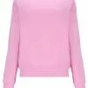 JUICY COUTURE SACHET PINK RECYCLED FLEECE SWEATSHIRT