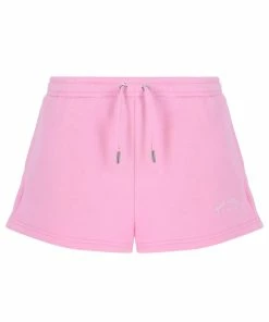 JUICY COUTURE NEW IN SACHET PINK RECYCLED FLEECE SHORT