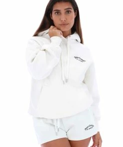 JUICY COUTURE SUGAR SWIZZLE RECYCLED FLEECE BOYFRIEND HOODIE NEW IN