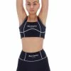 JUICY COUTURE SPRING SUMMER '22 COLLECTION BLACK INTERLOCK SPORT SHORT