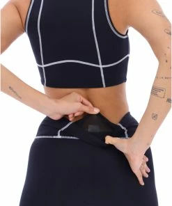 JUICY COUTURE SPRING SUMMER '22 COLLECTION BLACK INTERLOCK SPORT SHORT