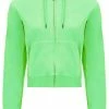 JUICY COUTURE SUMMER GREEN CLASSIC VELOUR ROBERTSON HOODIE