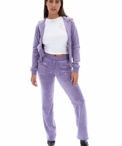 JUICY COUTURE NEW IN DAYBREAK CLASSIC VELOUR ROBERTSON HOODIE