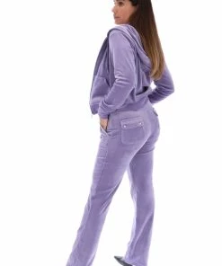 JUICY COUTURE NEW IN DAYBREAK CLASSIC VELOUR ROBERTSON HOODIE