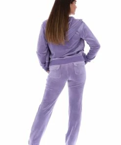 JUICY COUTURE NEW IN DAYBREAK CLASSIC VELOUR ROBERTSON HOODIE