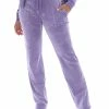 JUICY COUTURE DAYBREAK CLASSIC VELOUR DEL RAY POCKETED BOTTOMS NEW IN