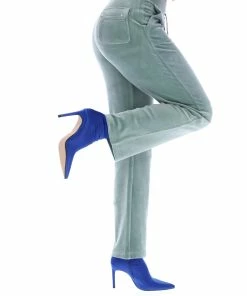 JUICY COUTURE CHINOIS GREEN CLASSIC VELOUR DEL RAY POCKETED BOTTOMS