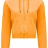 JUICY COUTURE BLAZING ORANGE CLASSIC VELOUR ROBERTSON HOODIE NEW IN