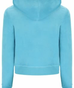 JUICY COUTURE NEW IN PETIT FOUR CLASSIC VELOUR ROBERTSON HOODIE