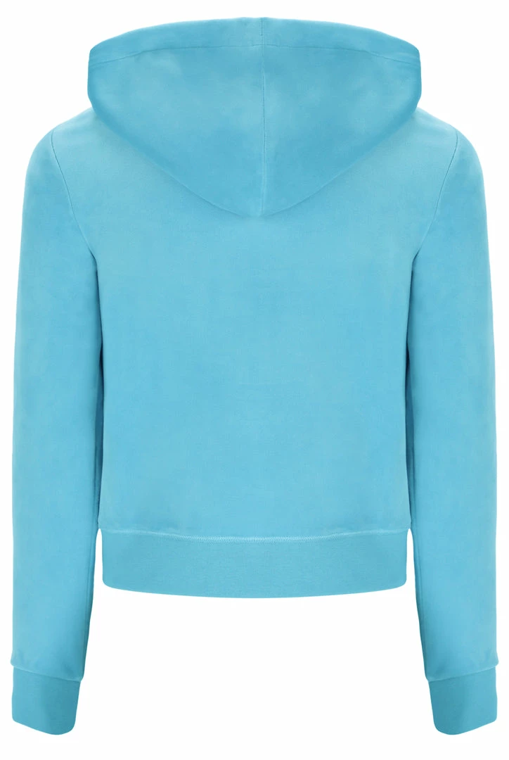 JUICY COUTURE NEW IN PETIT FOUR CLASSIC VELOUR ROBERTSON HOODIE
