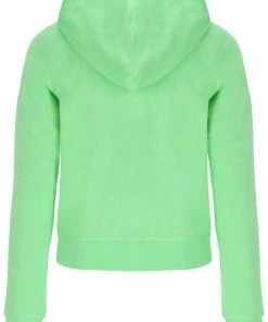 JUICY COUTURE MINT TERRY TOWELLING ROBERTSON HOODIE