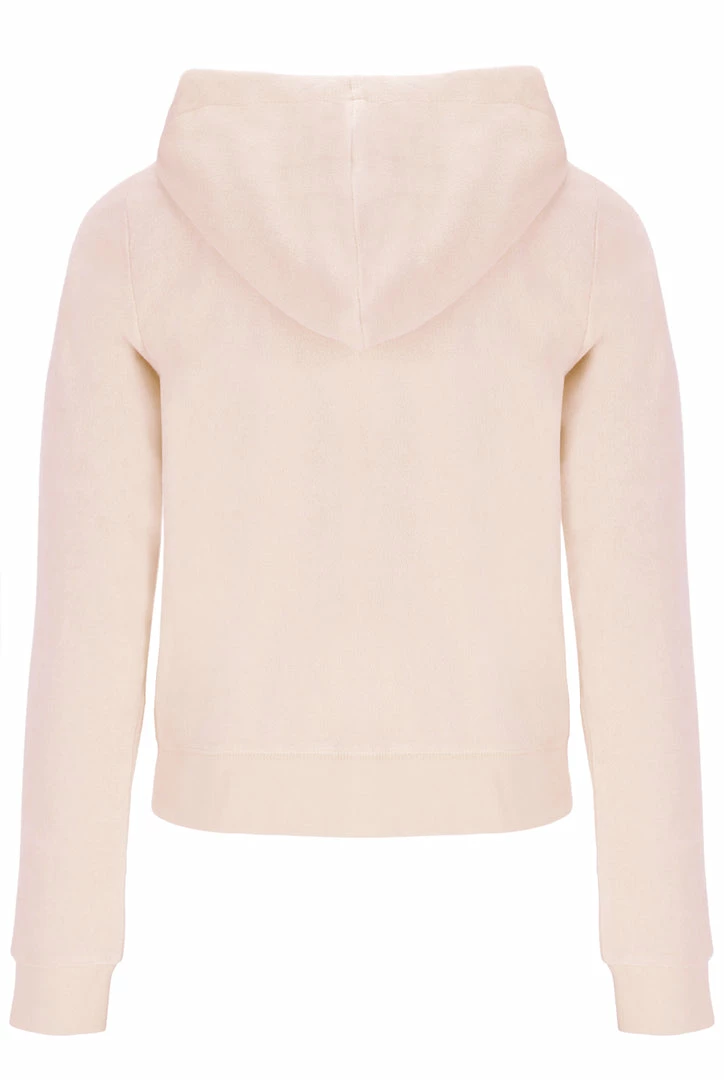 JUICY COUTURE BRAZILIAN SAND TERRY TOWELLING ROBERTSON HOODIE