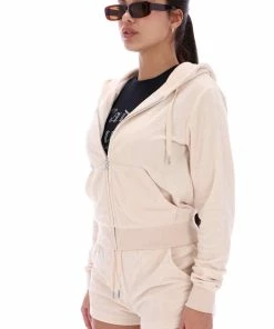 JUICY COUTURE BRAZILIAN SAND TERRY TOWELLING TRACK SHORT