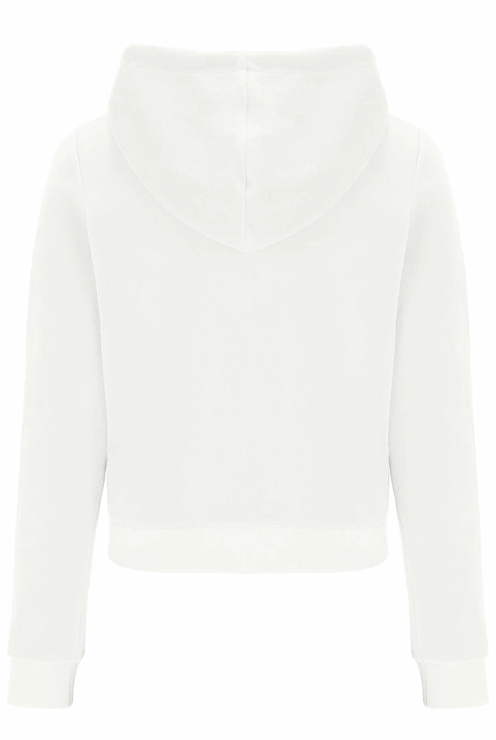 JUICY COUTURE SUGAR SWIZZLE RECYCLED VELOUR ZIP THROUGH HOODIE