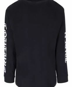 JUICY COUTURE BLACK LONG SLEEVE RODEO GRAPHIC TEE