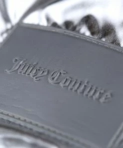 Juicy Couture UK SILVER NYLON PUFFER JACKET OUTERWEAR