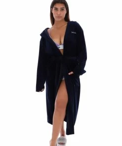 JUICY COUTURE NEW IN NIGHT SKY COTTON LOUNGE ROBE