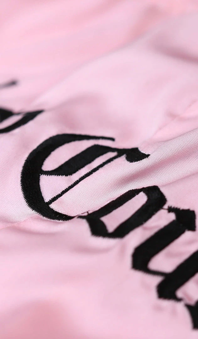 JUICY COUTURE ALMOND BLOSSOM SATIN PYJAMA TROUSERS