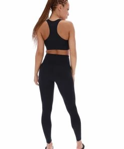 JUICY COUTURE BLACK RACER BACK SPORTS BRA ACTIVEWEAR