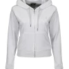 JUICY COUTURE QUIET GREY LUXE VELOUR ROBERTSON HOODIE TRACKSUITS