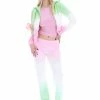JUICY COUTURE TRACKSUITS PINK PETAL OMBRE VELOUR TRACK PANTS