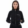 JUICY COUTURE BLACK MONOGRAM JACQUARD VELOUR TRACKTOP TRACKSUITS